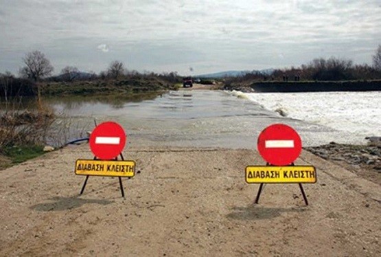 Ροδόπη: Τα πρώτα προβλήματα από την κακοκαιρία