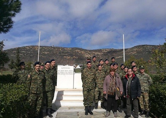 Επίσκεψη μονάδων του μηχανικού του Δ΄ Σώματος Στρατού στο Άλσος Αγνοουμένων στα Άβδηρα