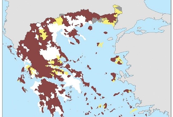 Σε διαβούλευση η νέα οριοθέτηση περιοχών με φυσικούς περιορισμούς. Οι περιοχές στη Ροδόπη Σε διαβούλευση η νέα οριοθέτηση περιοχών με φυσικούς περιορισμούς. Οι περιοχές στη Ροδόπη