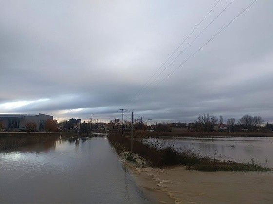 Χιόνια & πλημμύρες στον Έβρο: «το νερό που ρίχνει σε 7 μήνες το έριξε σε 2 ώρες»