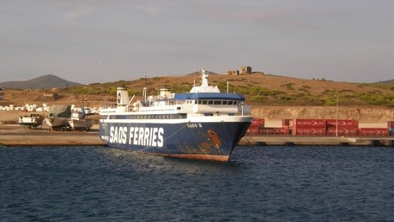 Ακυρώνονται τα δρομολόγια της SAOS FERRIES λόγω επιδεινούμενων καιρικών συνθηκών