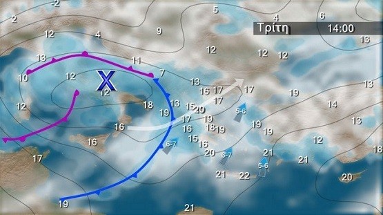 Έρχονται βροχές και καταιγίδες – Σε ισχύ το έκτακτο δελτίο της ΕΜΥ Έρχονται βροχές και καταιγίδες – Σε ισχύ το έκτακτο δελτίο της ΕΜΥ