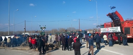 Κατάληψη επ’ αόριστον & με τα τρακτέρ στη γέφυρα Καστανεών θα κάνουν οι αγρότες του Έβρου