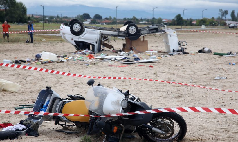 Εξι νεκροί και εικόνες απόλυτης καταστροφής στη Χαλκιδική – Ζητήθηκε η συνδρομή του στρατού