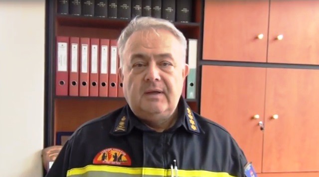 Ο Διοικητής της Πυροσβεστικής κάνει τον απολογισμό μιας δύσκολης αντιπυρικής περιόδου Ο Διοικητής της Πυροσβεστικής κάνει τον απολογισμό μιας δύσκολης αντιπυρικής περιόδου
