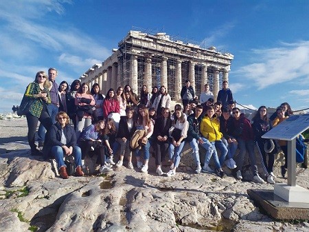 Το 2ο Γυμνάσιο Ξάνθης στην Βουλή των Ελλήνων, στην Αρχιεπισκοπή και σε αρχαιολογικούς χώρους της Αθήνας