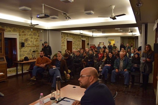 Πραγματοποιήθηκε η εκδήλωση για τα αιολικά πάρκα που σχεδιάζονται στη Σαμοθράκη