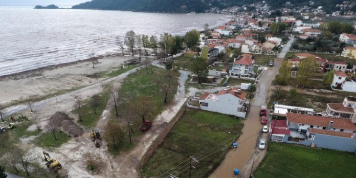 Προβλήματα λόγω κακοκαιρίας στην Θάσο