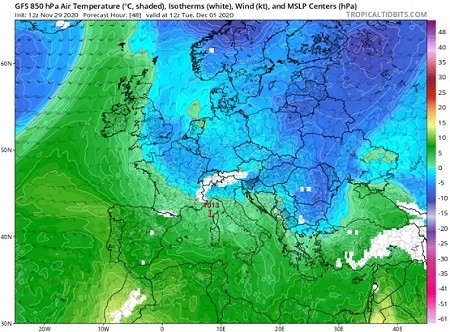 Χιόνια αναμένονται στα πεδινά του Έβρου