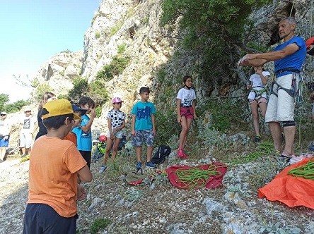 Παιδική αναρρίχηση στη Στρύμη