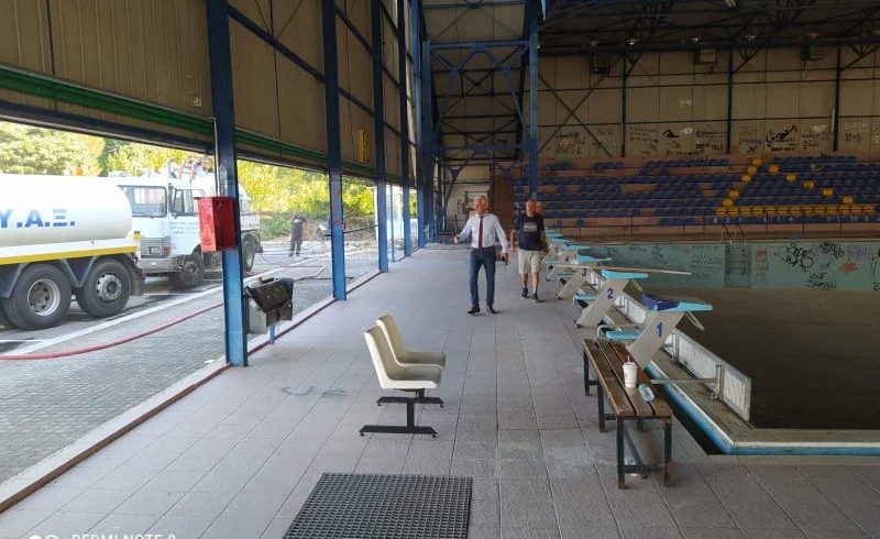 Ξάνθη: Στο τελικό στάδιο η πισίνα- Επί ποδός η ΔΕΥΑΞ Ξάνθη: Στο τελικό στάδιο η πισίνα- Επί ποδός η ΔΕΥΑΞ