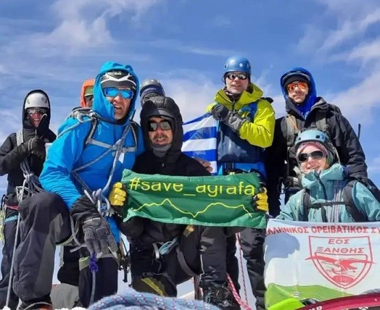 Αποστολή του ΕΟΣ Ξάνθης στο όρος Καζβέκ της Γεωργία, σε ύψος 5.047 μέτρα