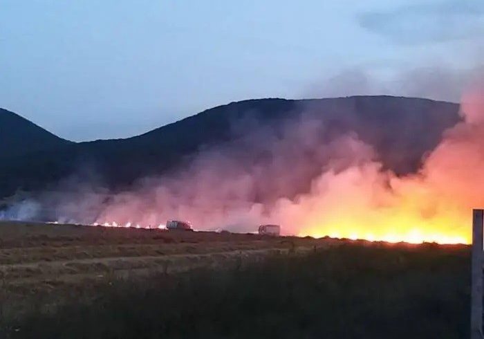 320 πυρκαγιές σε χωράφια της Ξάνθης την τελευταία εβδομάδα